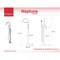 Castello Usa Neptune Freestanding Brushed Nickel Gooseneck Tub Filler Faucet with Standard Handle CB-F04-BN - alternate 4